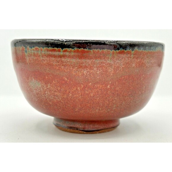 Firewood Kiln Glaze‎ Stoneware Snack Bowls Set of 3 Wheel Thrown Studio Art - Picture 3 of 16